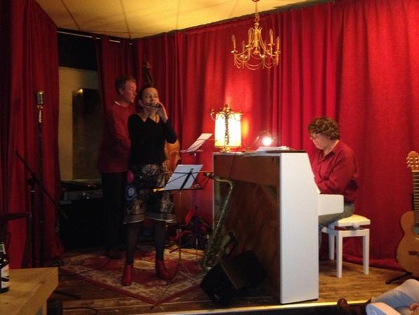 Trio met Oeds Bouwsma en Mirjam Visser